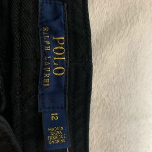 Polo Ralph Lauren Black Cargo Pants